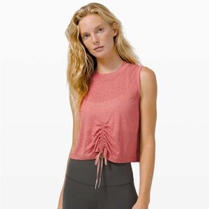 Lululemon Cinch Me Up Front tank